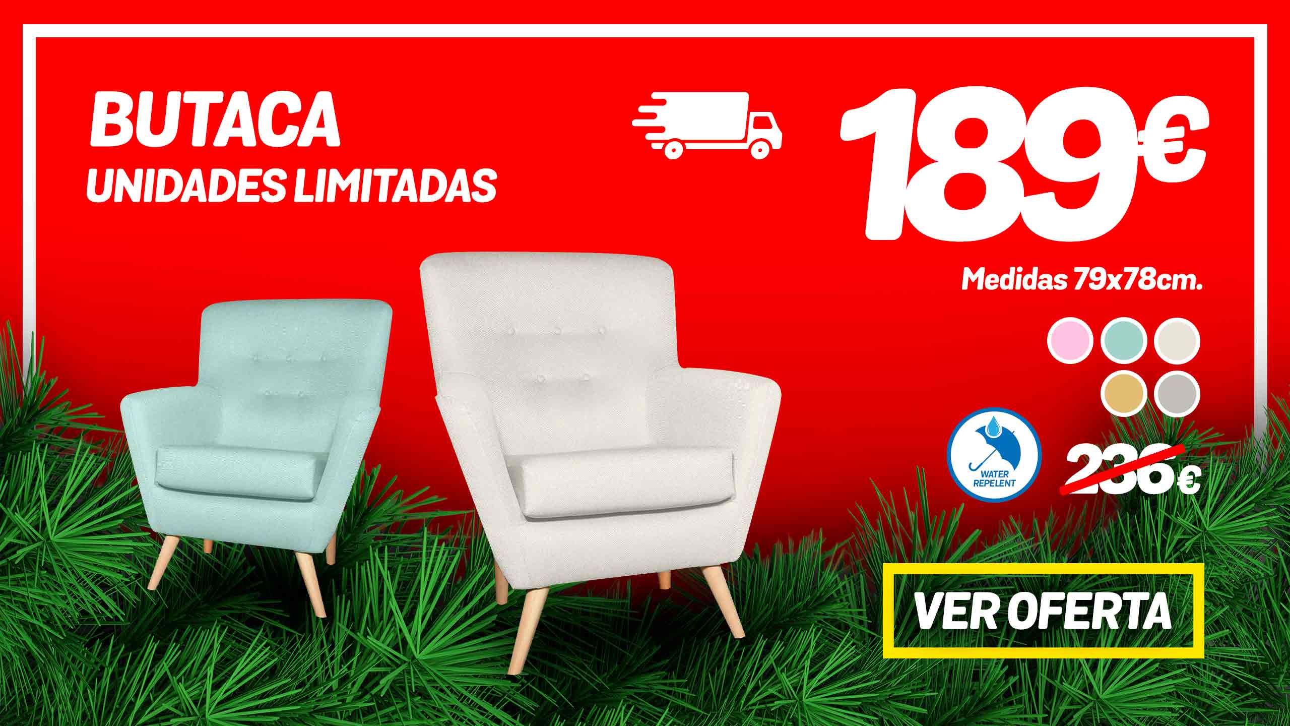 butaca en oferta
